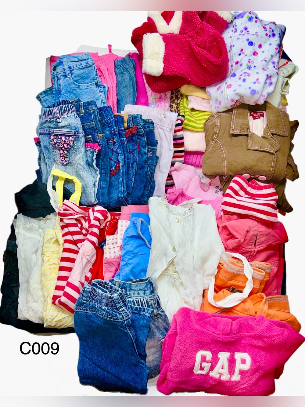 🔥 42+ Piece Toddler Girls Gap Guess Dress Outfits Winter Clothes Lot Sz 3T 3-4